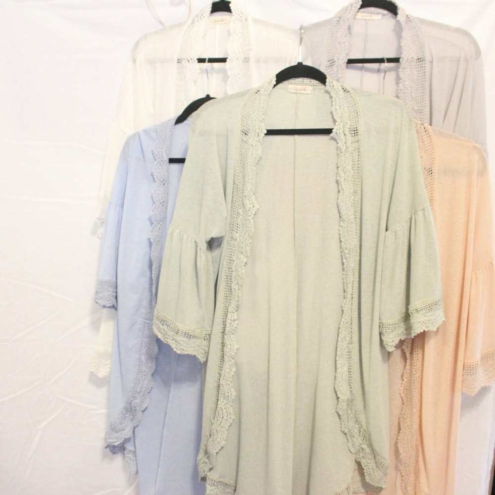 Bundle of 5 Lightweight Kimonos XL Spadehill EUC